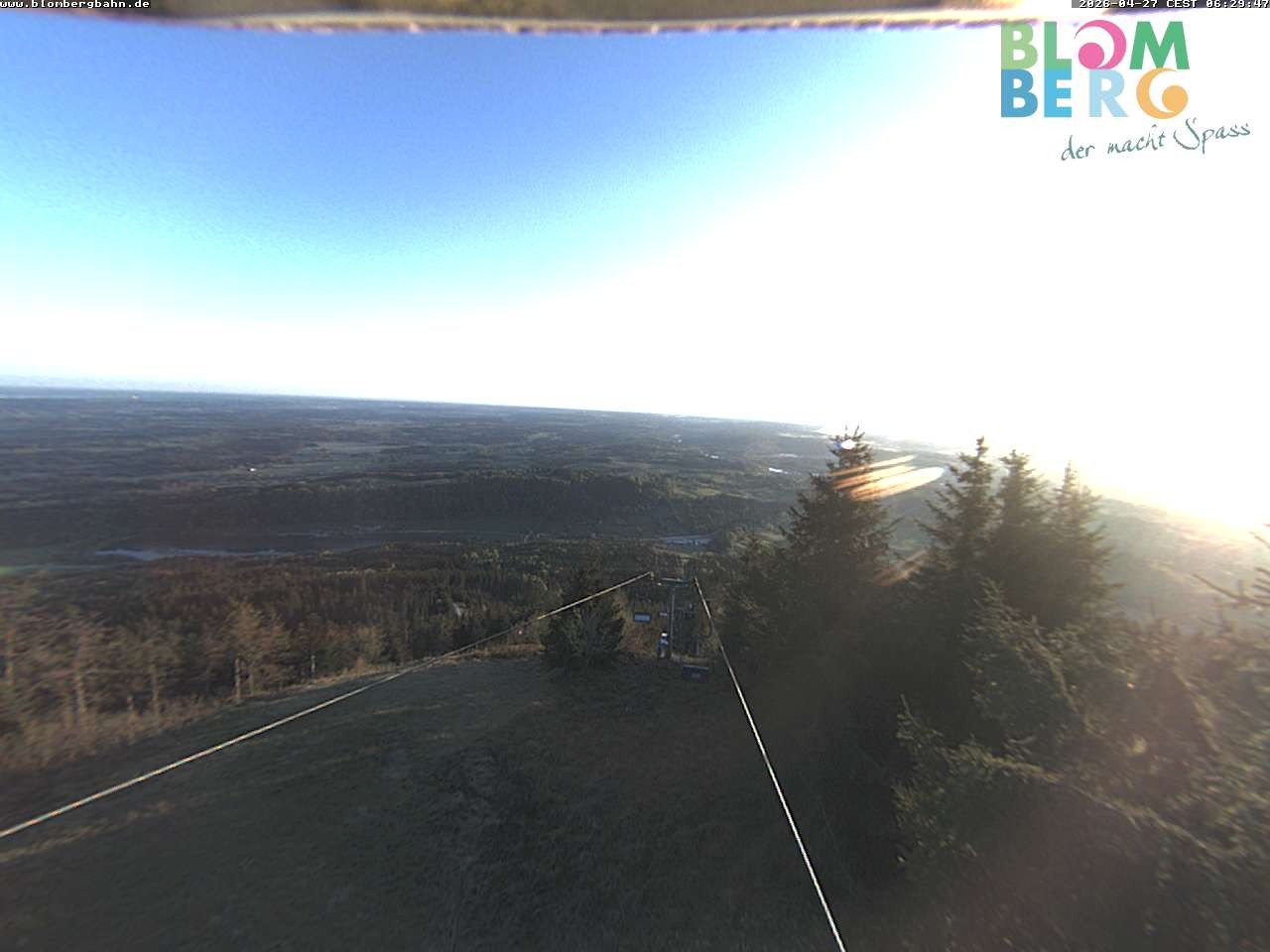 Archiv Foto Webcam Blomberglift (Bayern)