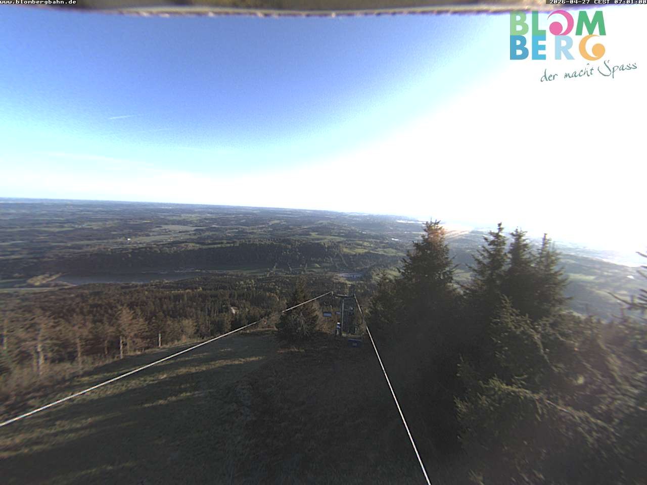 Archiv Foto Webcam Blomberglift (Bayern)