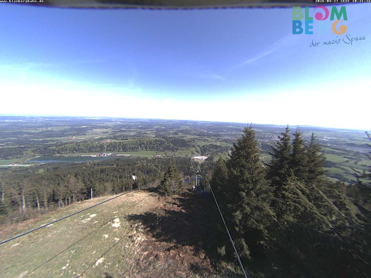 Archiv Foto Webcam Blomberglift (Bayern)
