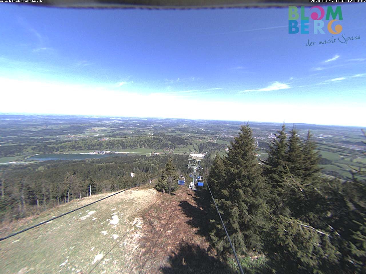 Archiv Foto Webcam Blomberglift (Bayern)