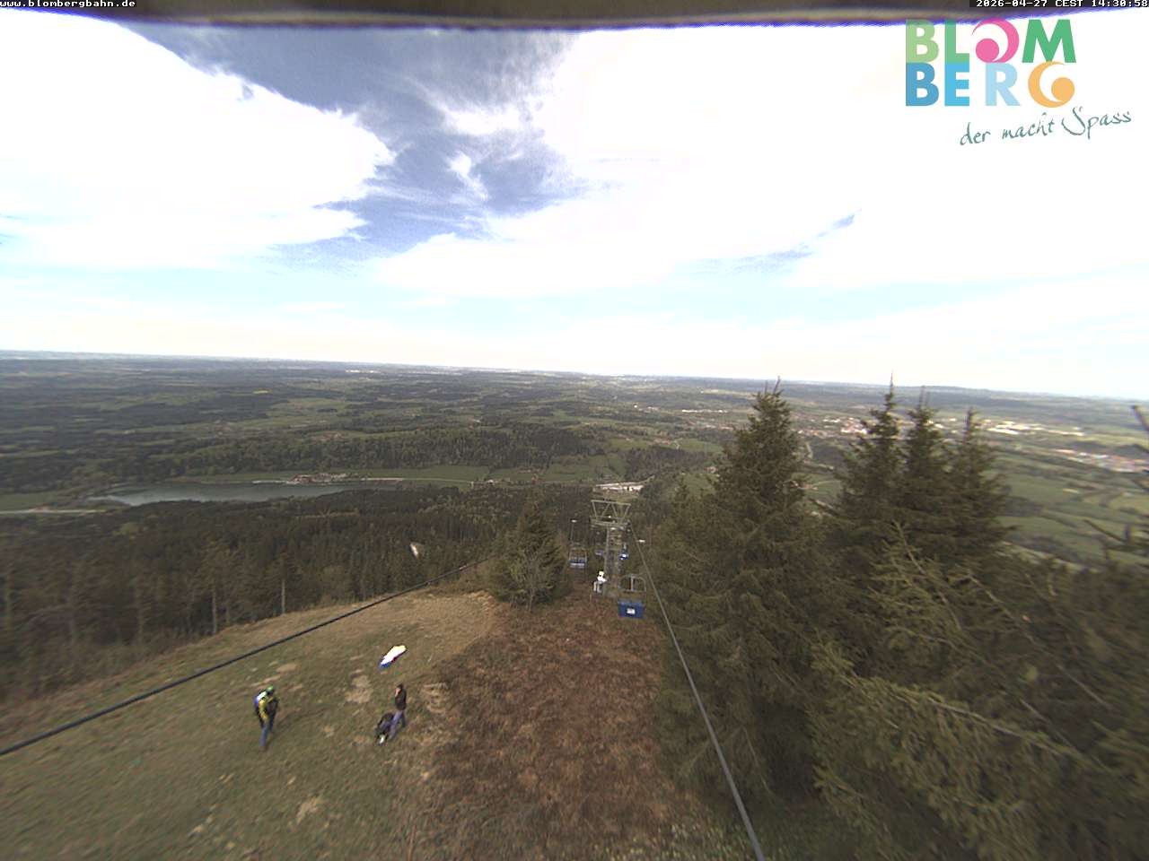 Archiv Foto Webcam Blomberglift (Bayern)