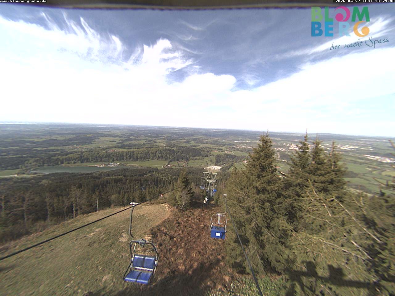 Archiv Foto Webcam Blomberglift (Bayern)