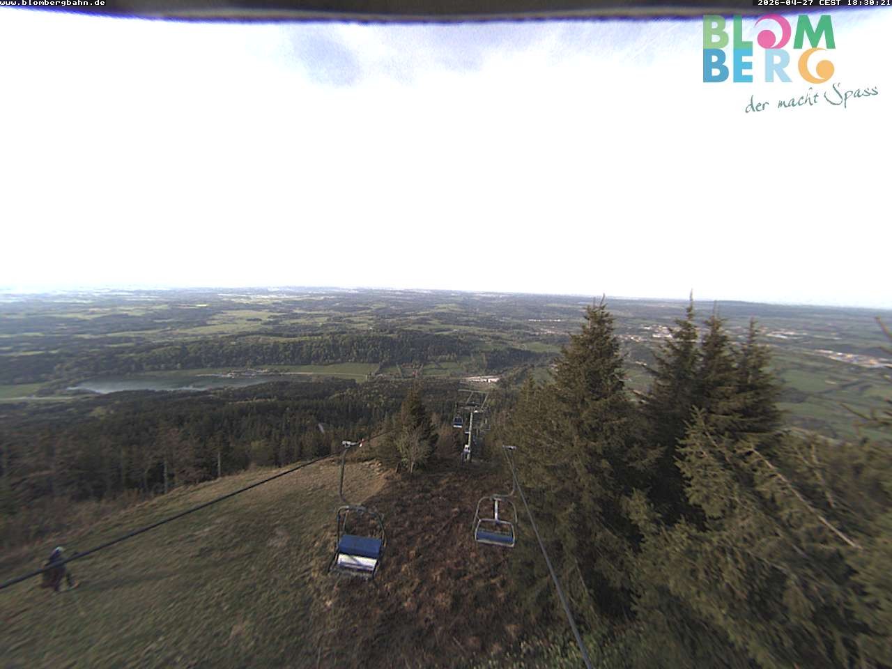 Archiv Foto Webcam Blomberglift (Bayern)