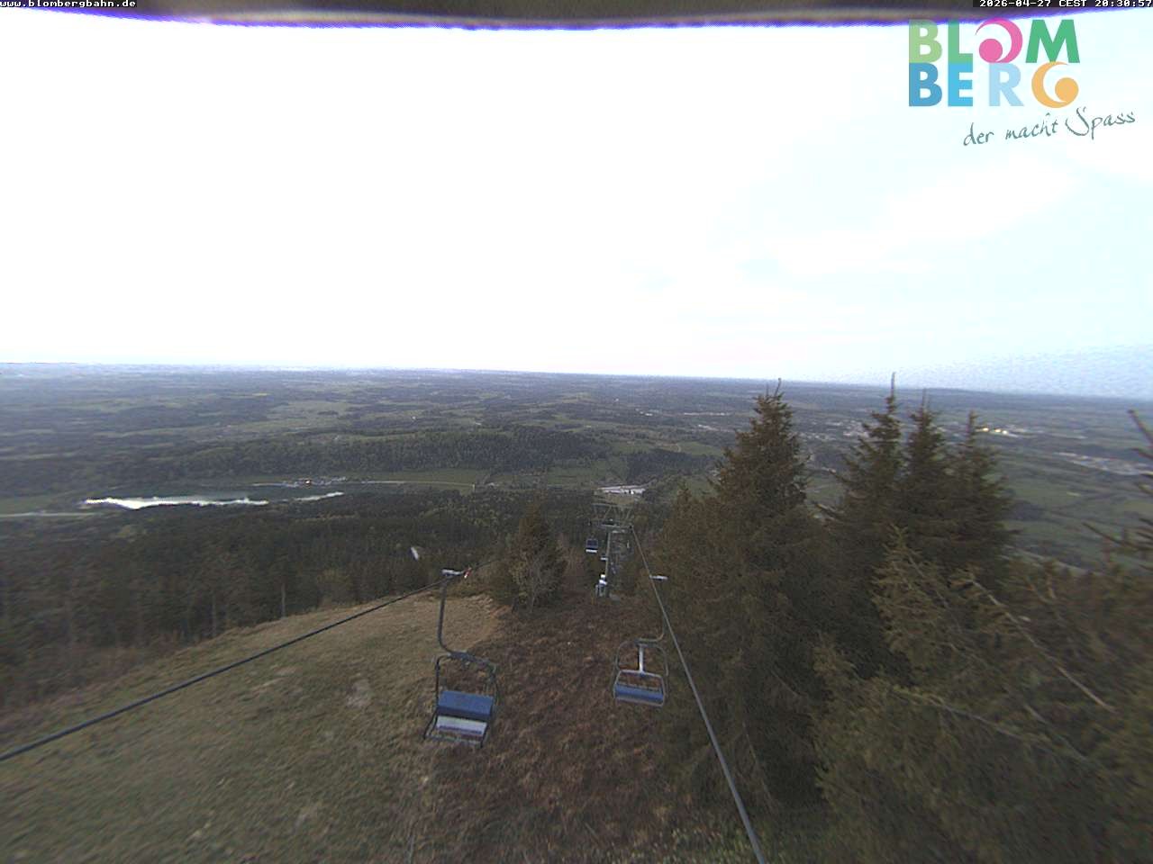 Archived image Webcam Blomberglift (Bavaria)