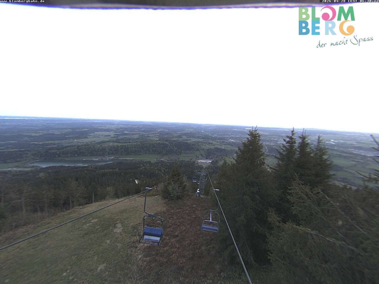 Archiv Foto Webcam Blomberglift (Bayern)