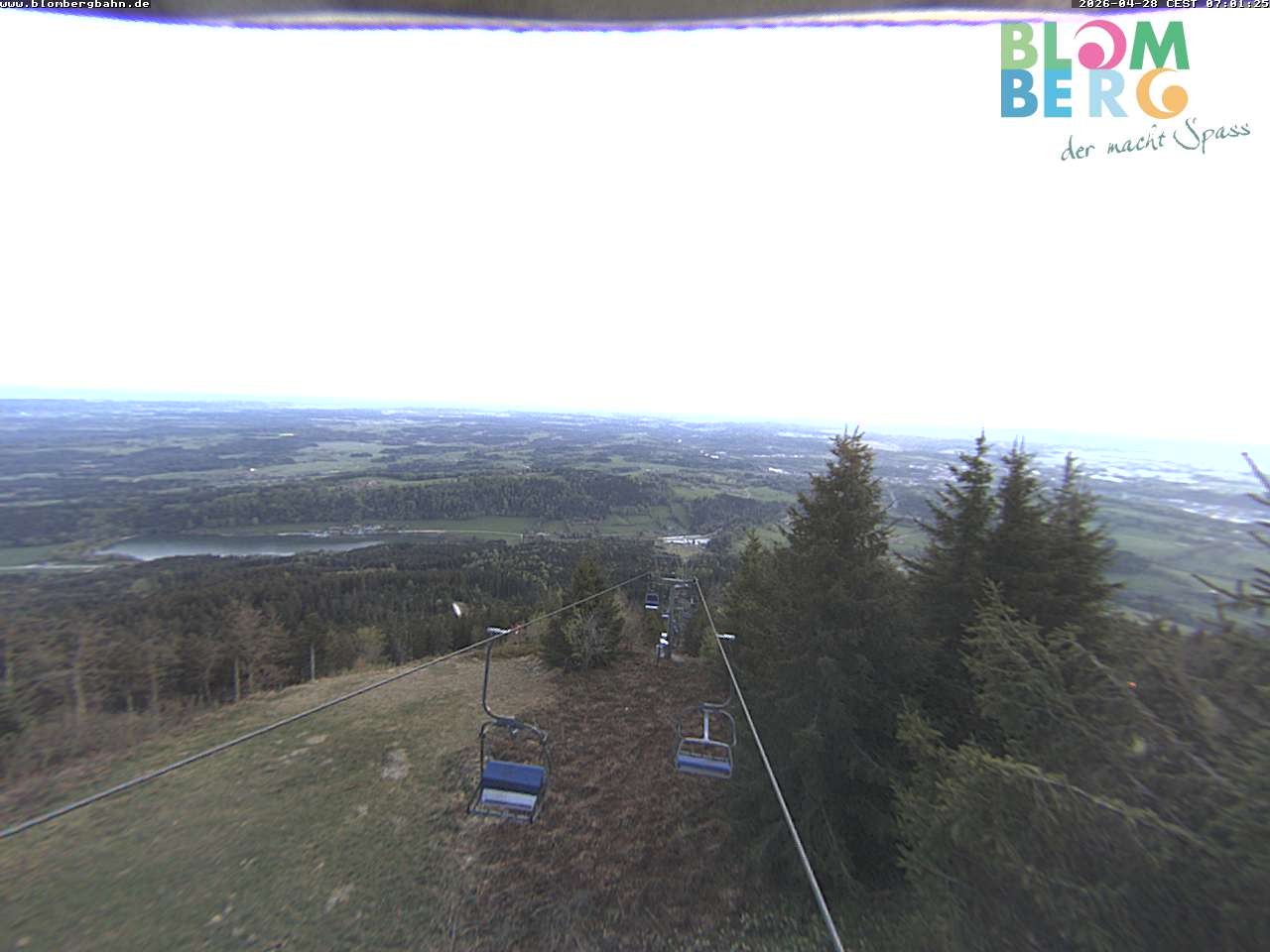 Archiv Foto Webcam Blomberglift (Bayern)