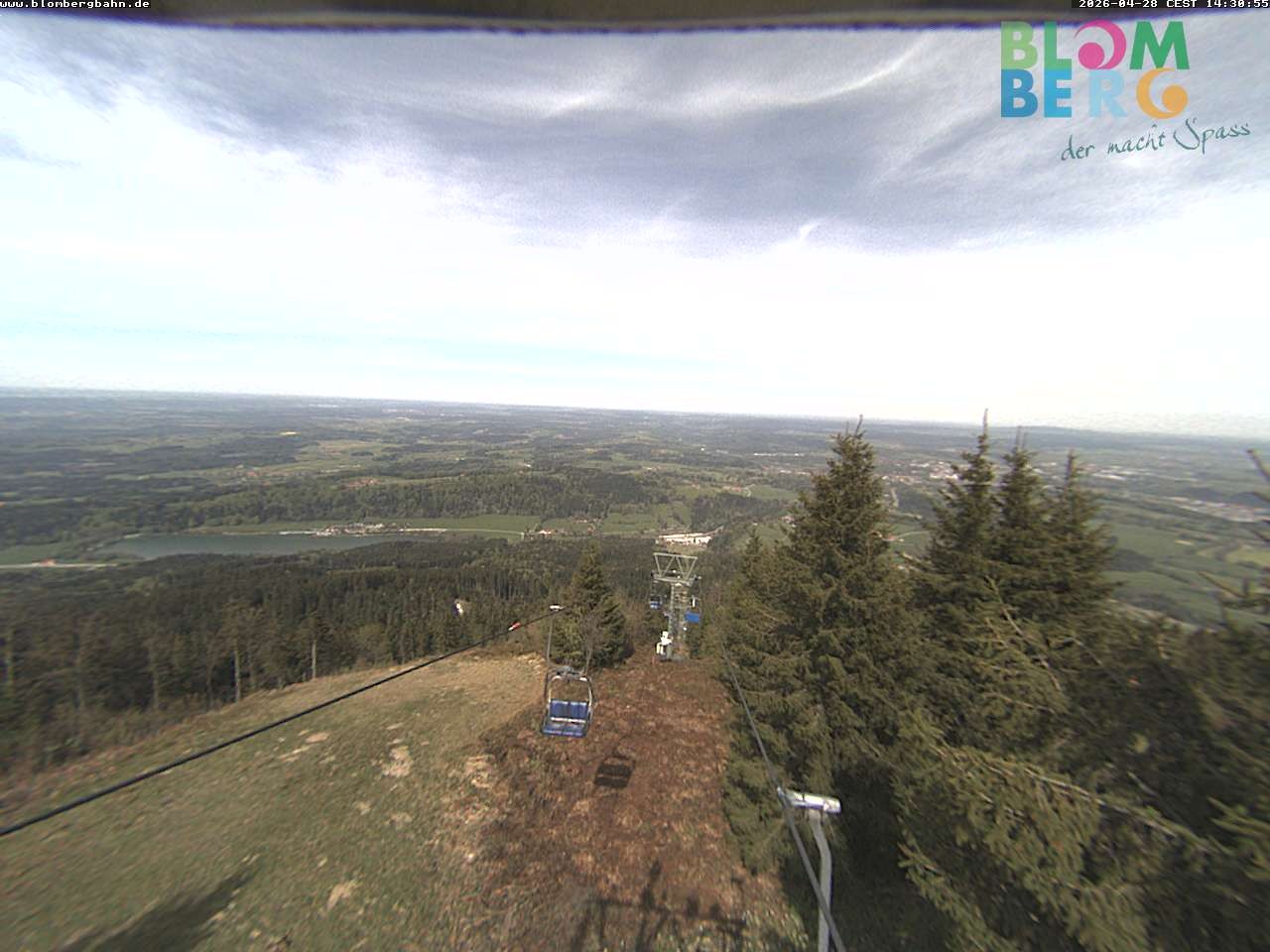 Archiv Foto Webcam Blomberglift (Bayern)