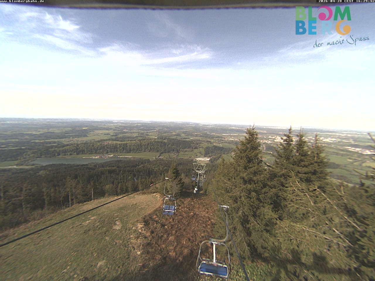 Archiv Foto Webcam Blomberglift (Bayern)
