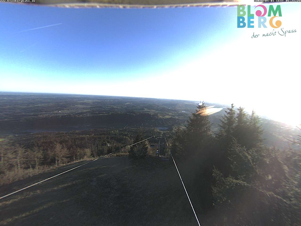 Archiv Foto Webcam Blomberglift (Bayern)
