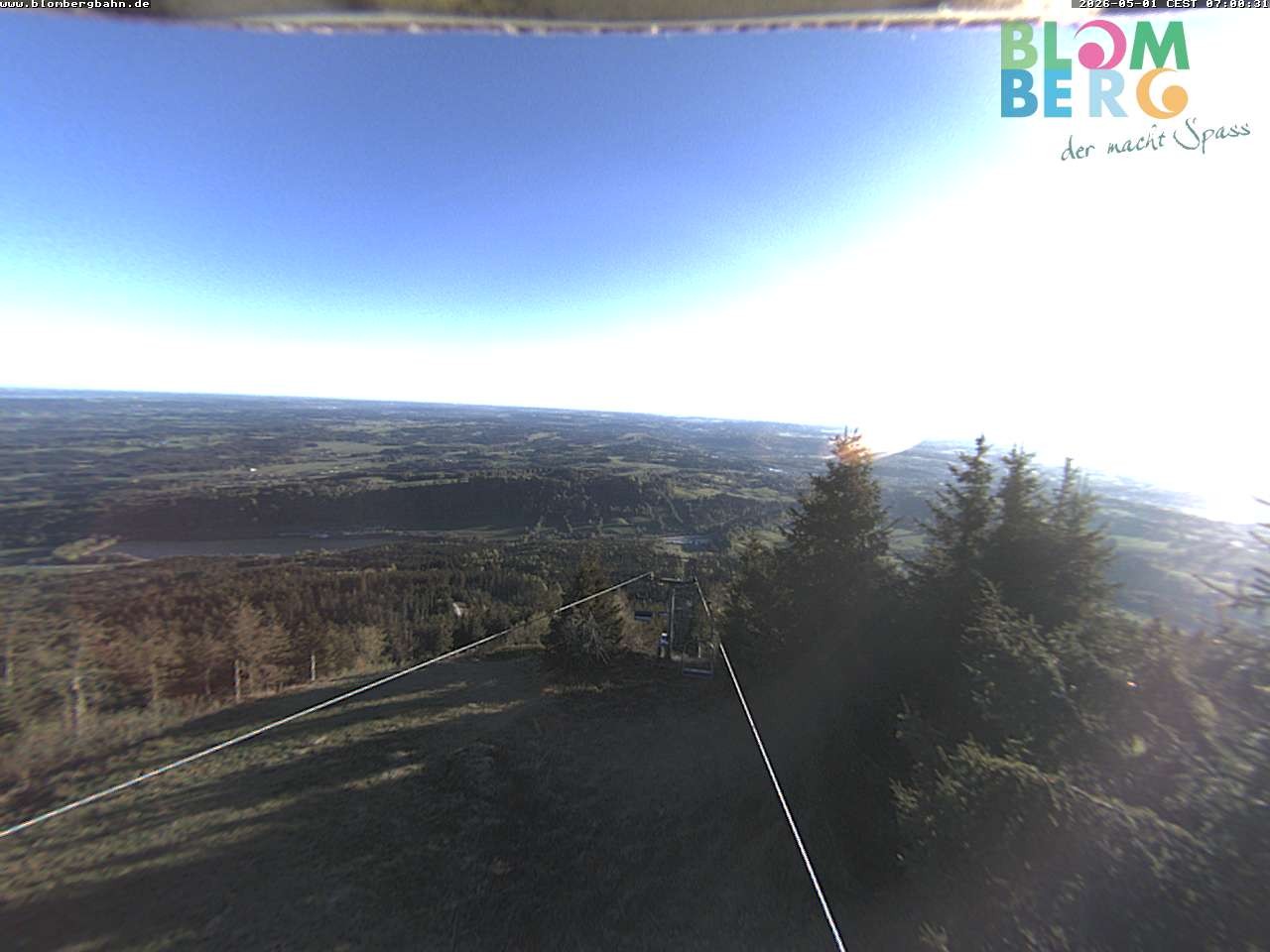 Archiv Foto Webcam Blomberglift (Bayern)