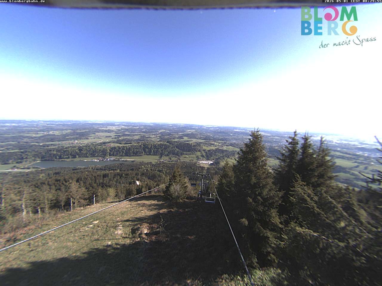 Archiv Foto Webcam Blomberglift (Bayern)