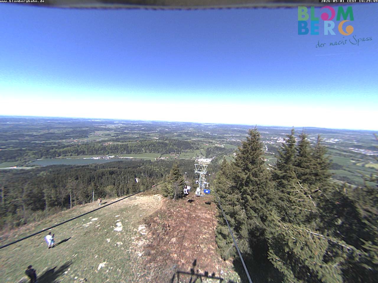 Archiv Foto Webcam Blomberglift (Bayern)
