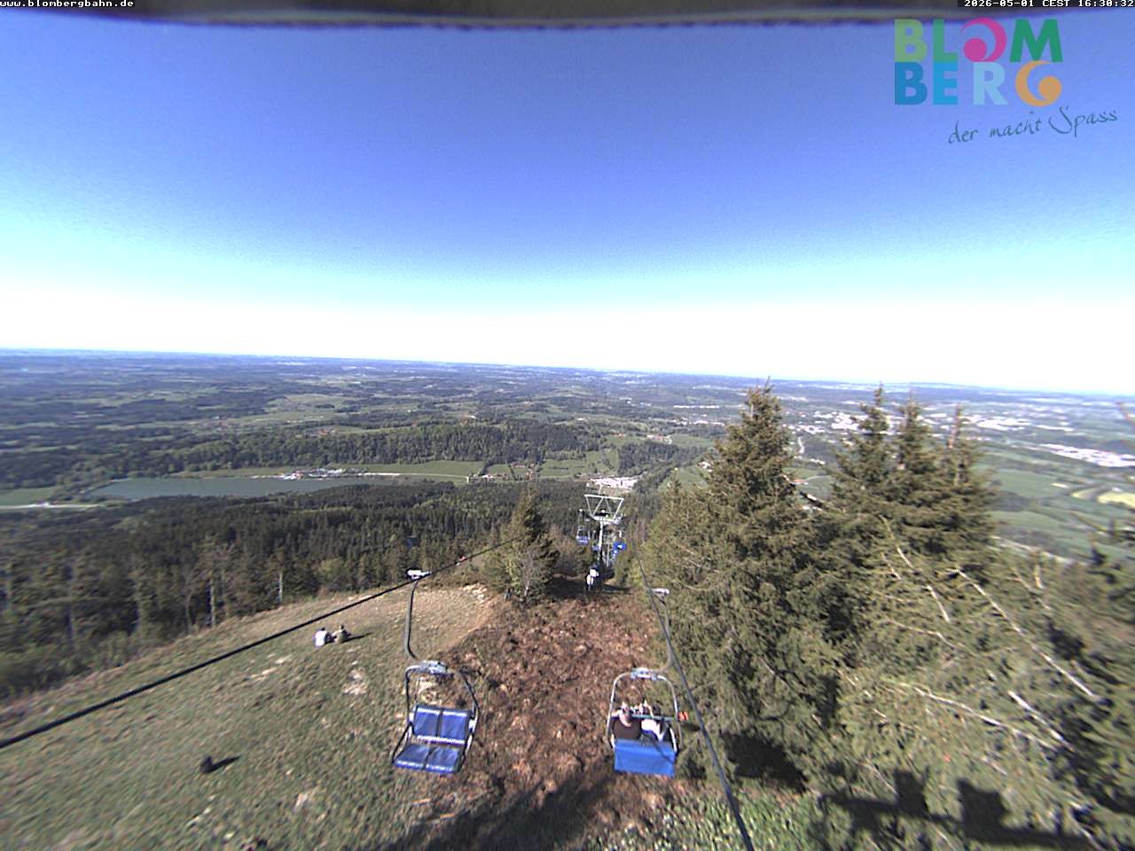Archiv Foto Webcam Blomberglift (Bayern)