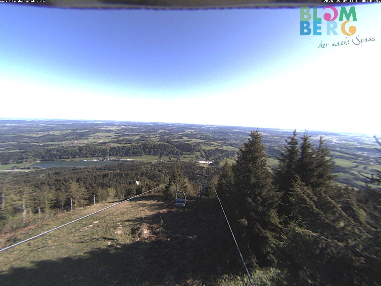 Archived image Webcam Blomberglift (Bavaria)