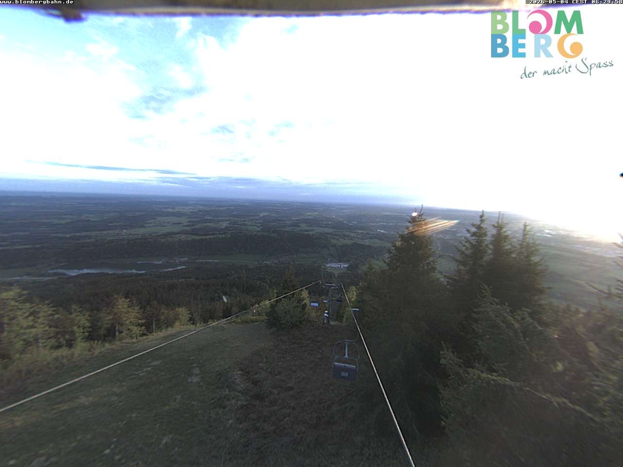 Archiv Foto Webcam Blomberglift (Bayern)