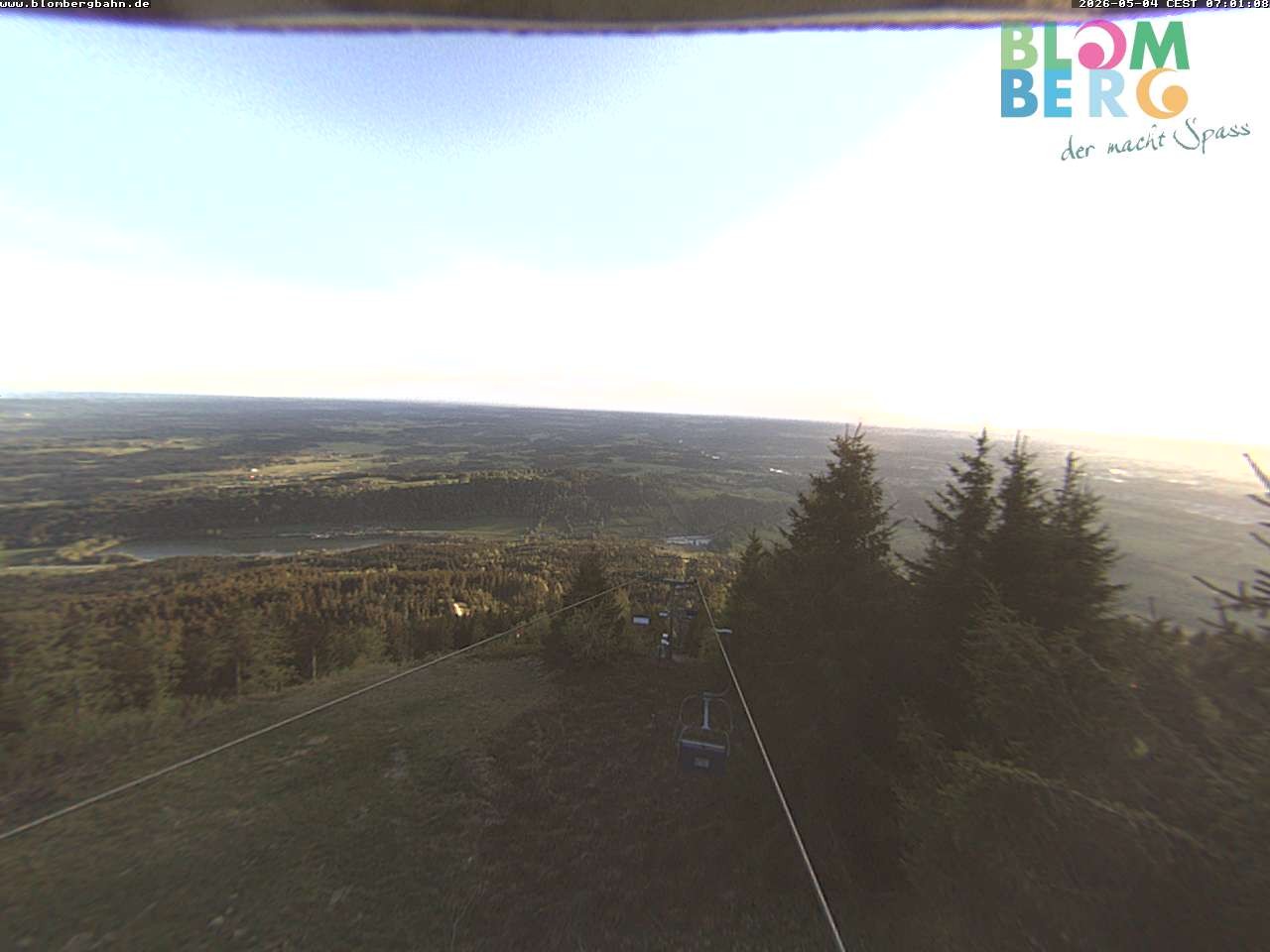 Archiv Foto Webcam Blomberglift (Bayern)