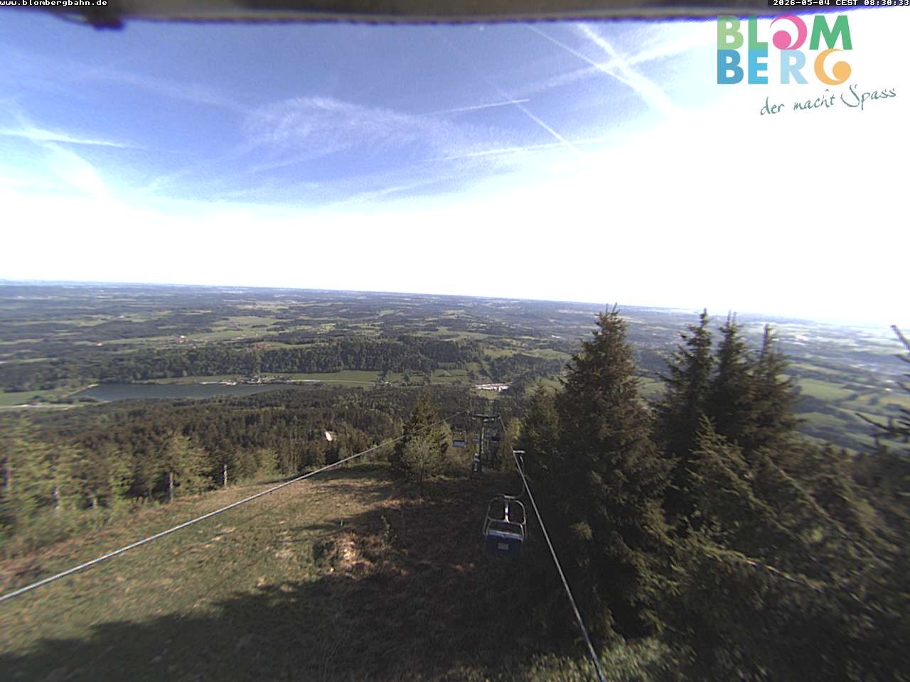 Archiv Foto Webcam Blomberglift (Bayern)