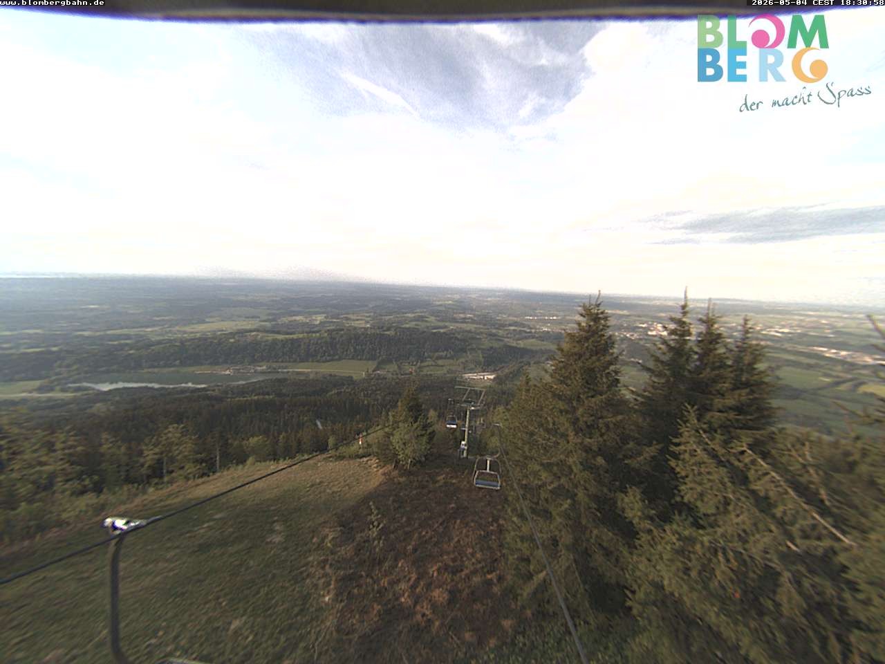 Archiv Foto Webcam Blomberglift (Bayern)