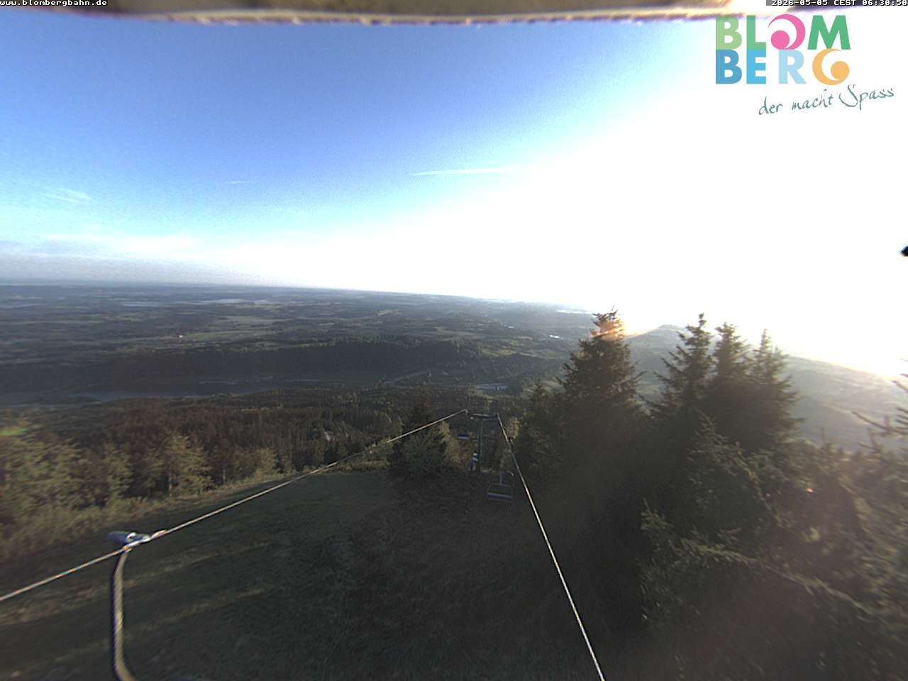 Archiv Foto Webcam Blomberglift (Bayern)