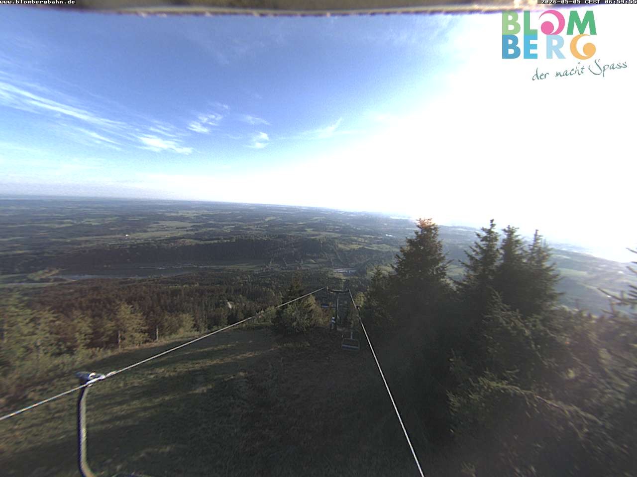 Archiv Foto Webcam Blomberglift (Bayern)