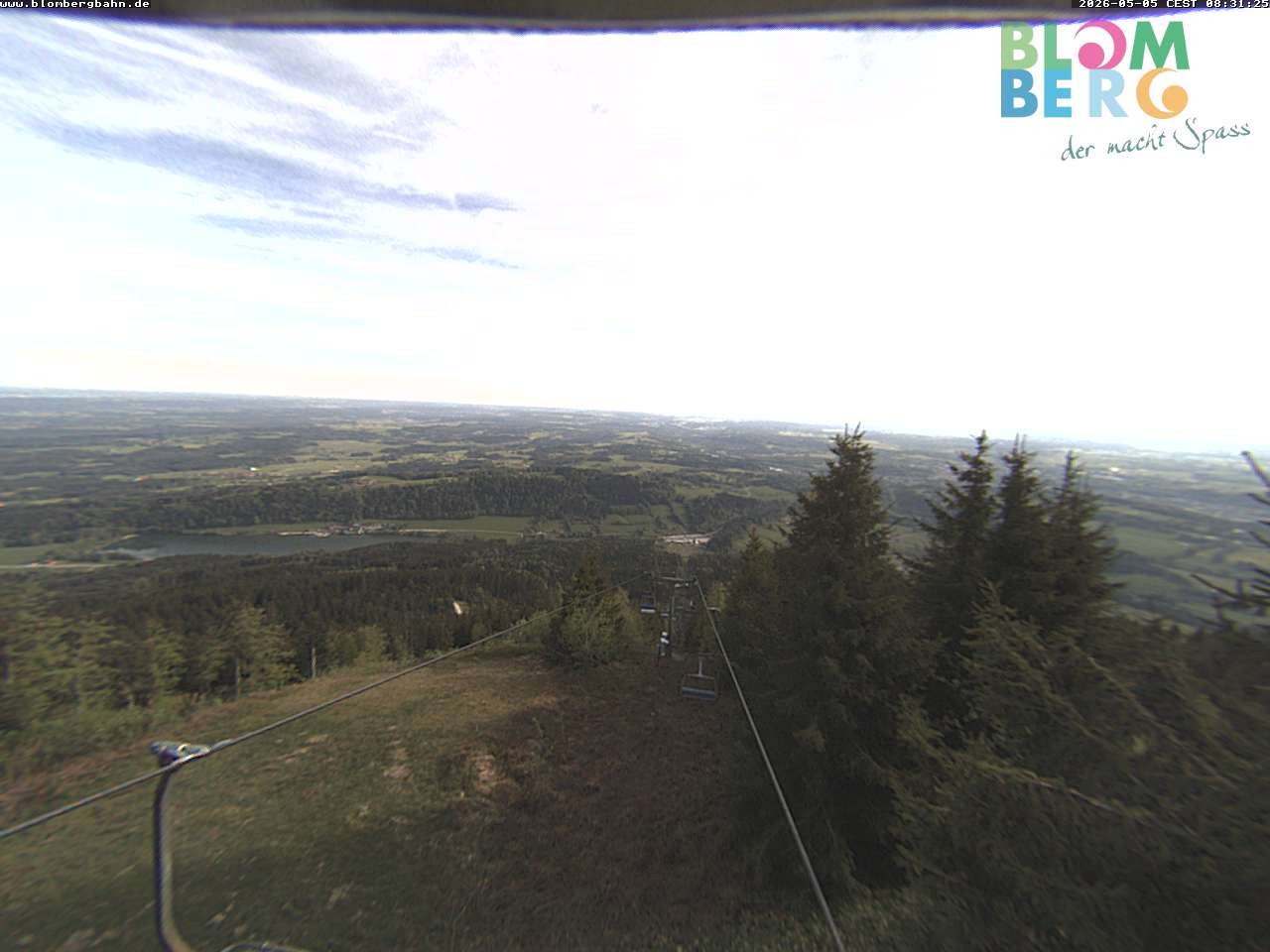Archiv Foto Webcam Blomberglift (Bayern)