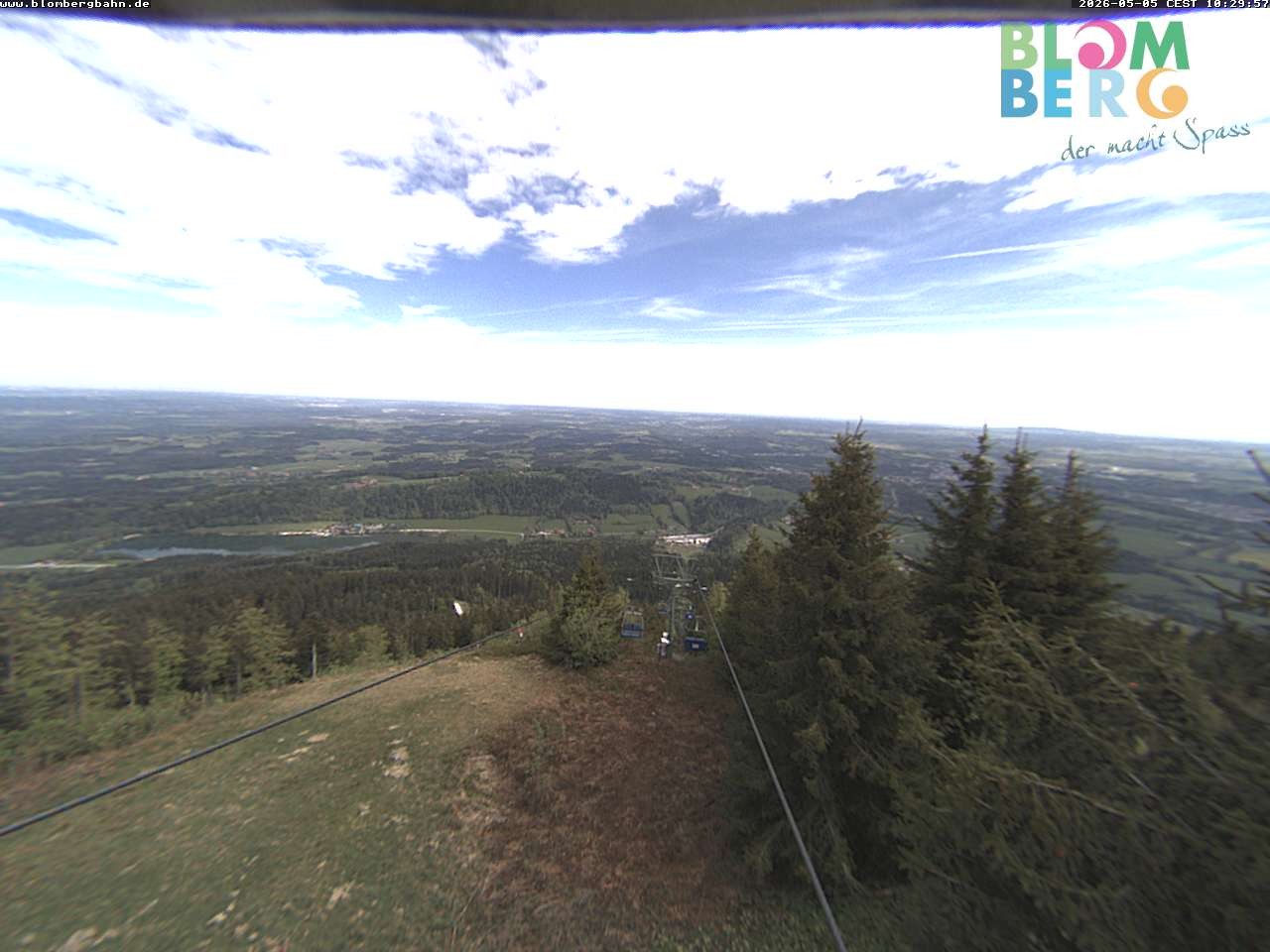 Archiv Foto Webcam Blomberglift (Bayern)