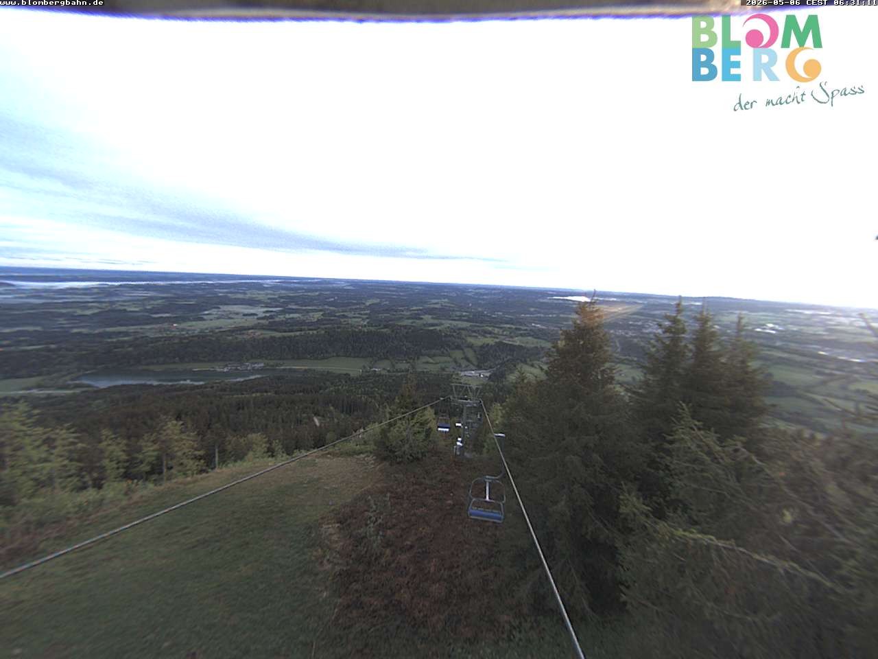 Archived image Webcam Blomberglift (Bavaria)