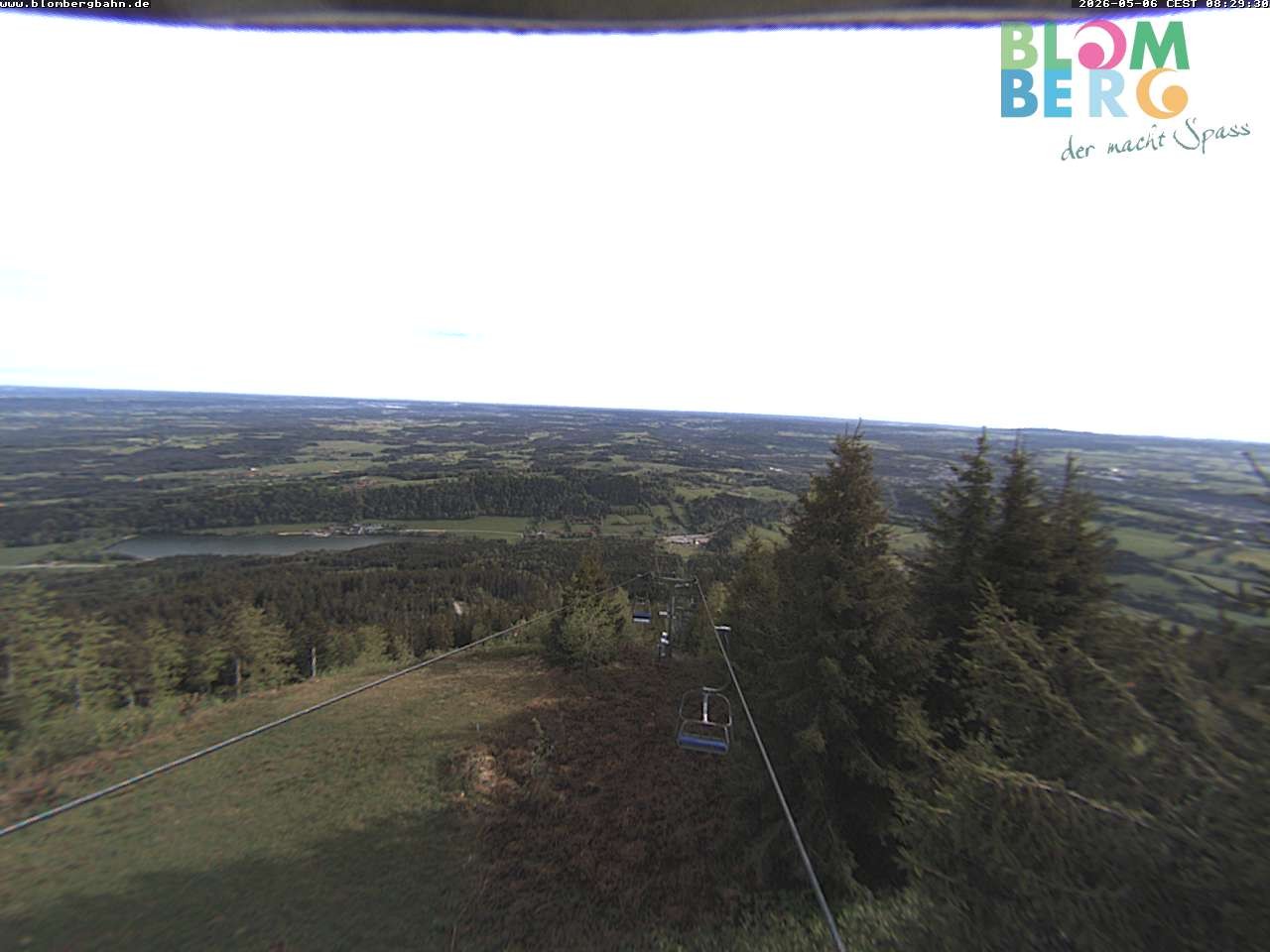 Archived image Webcam Blomberglift (Bavaria)