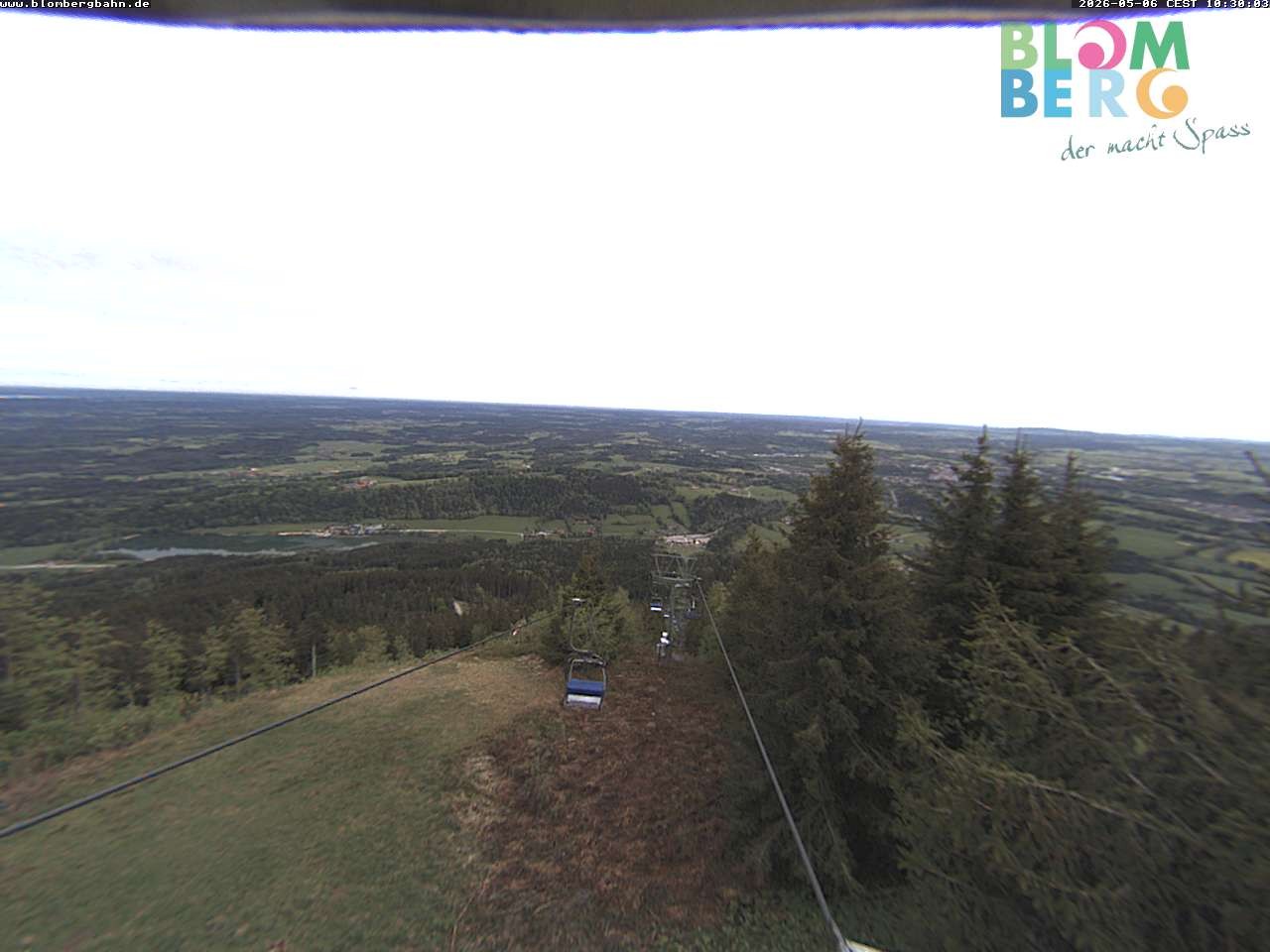 Archived image Webcam Blomberglift (Bavaria)