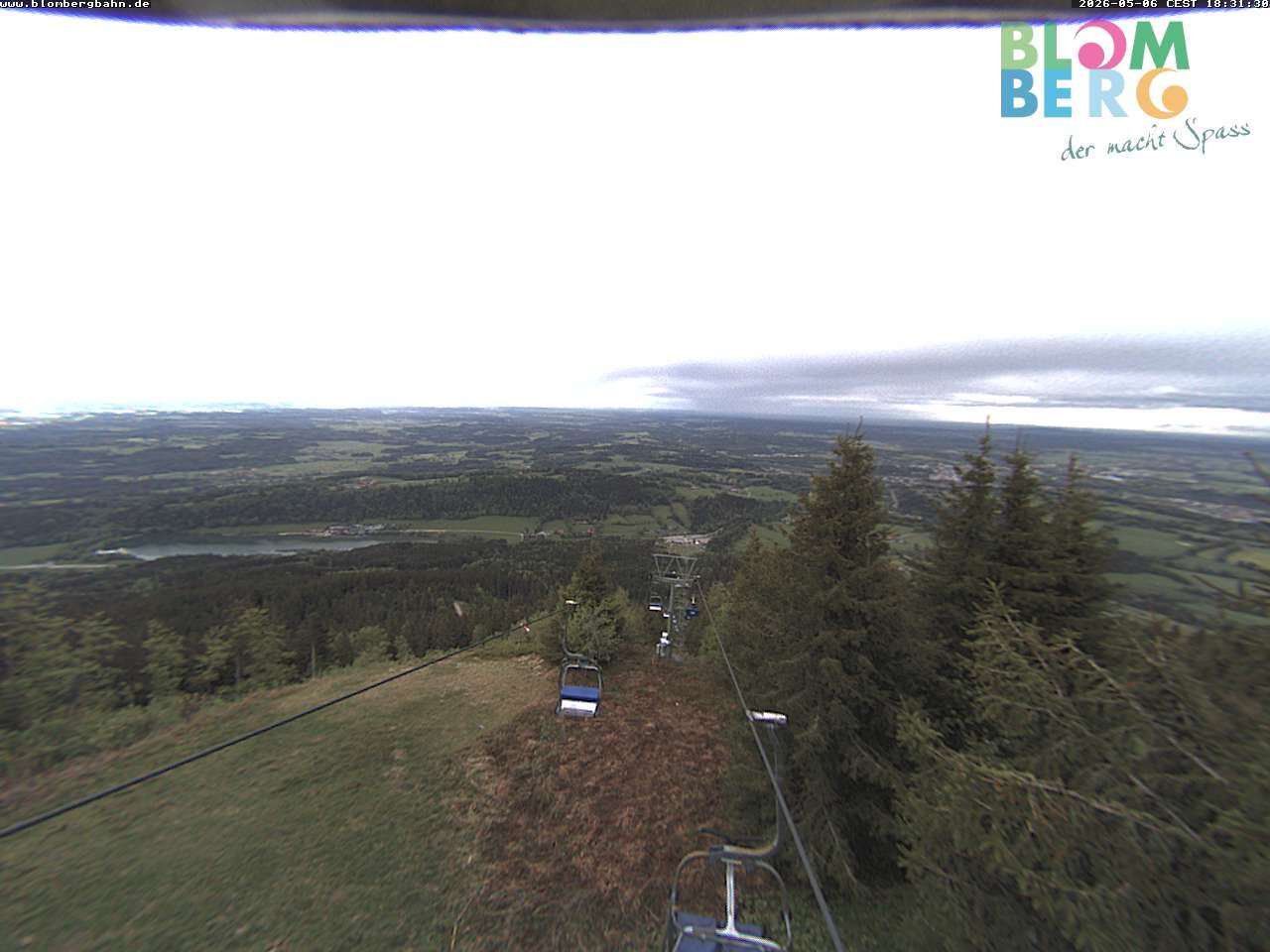 Archiv Foto Webcam Blomberglift (Bayern)