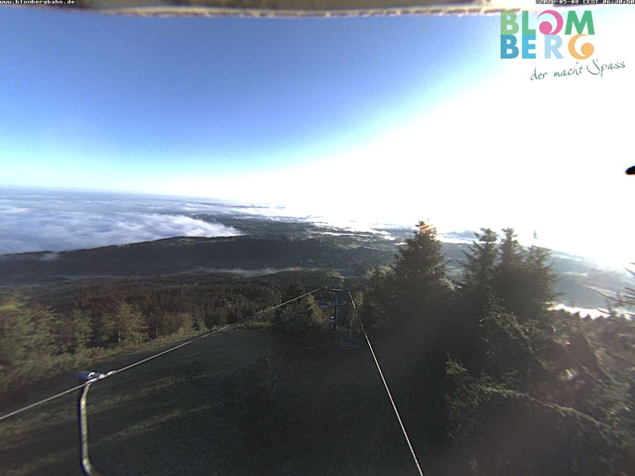 Archiv Foto Webcam Blomberglift (Bayern)