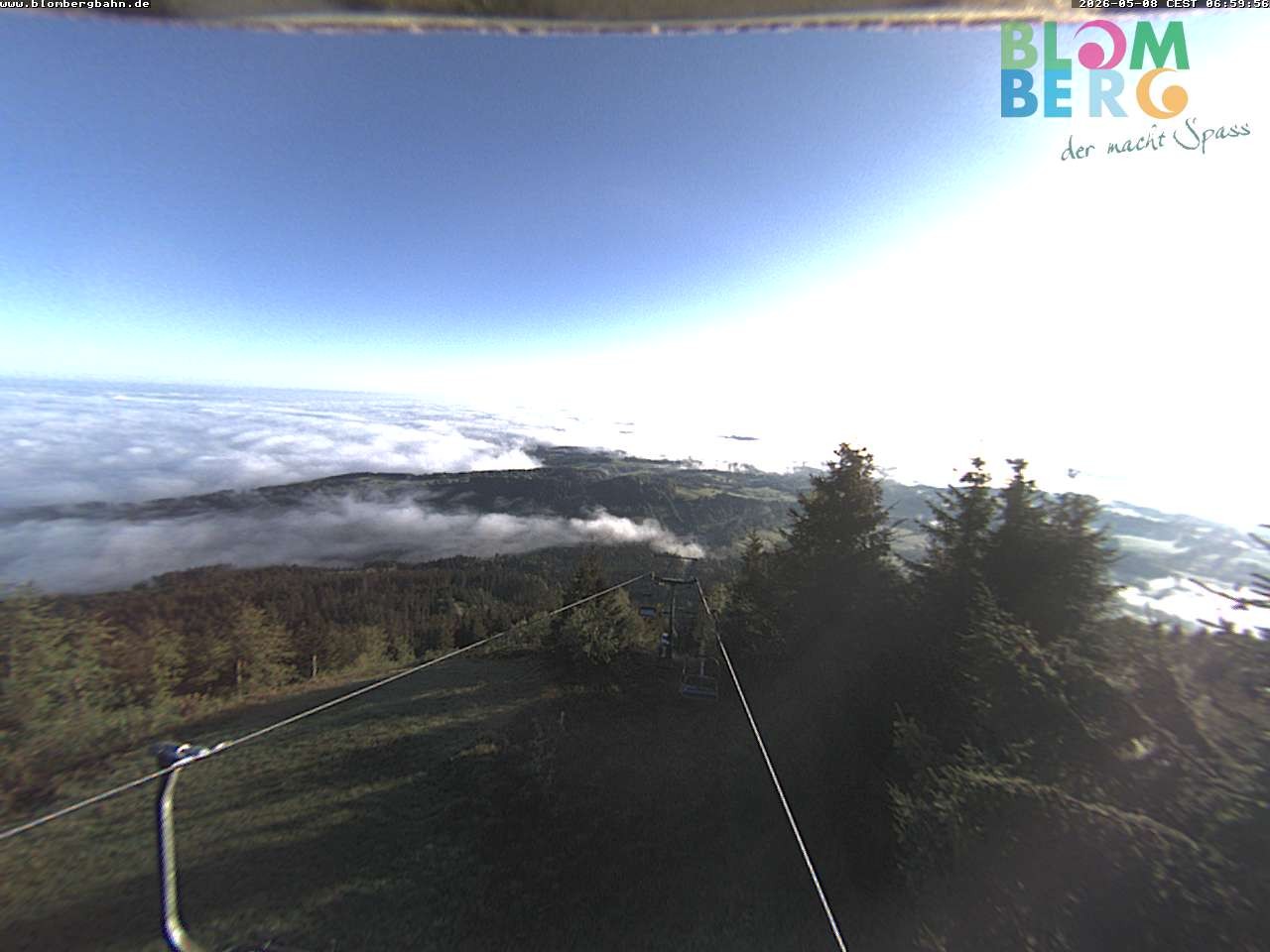 Archiv Foto Webcam Blomberglift (Bayern)