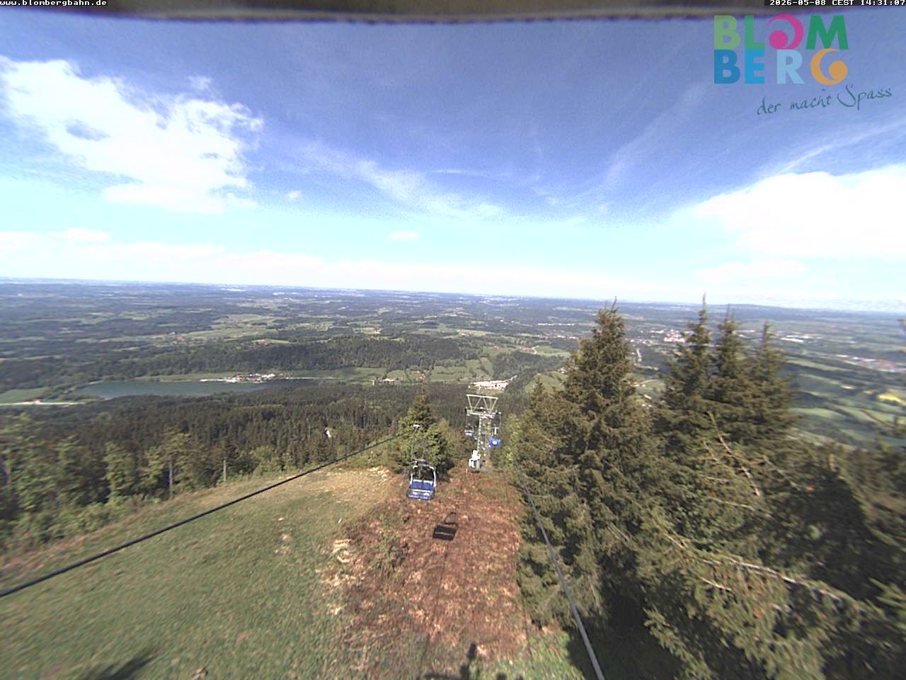 Archiv Foto Webcam Blomberglift (Bayern)