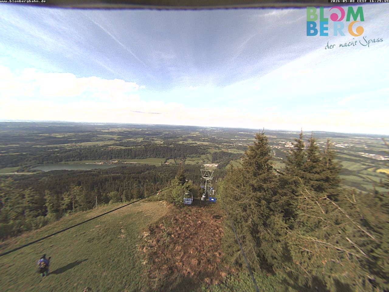 Archiv Foto Webcam Blomberglift (Bayern)