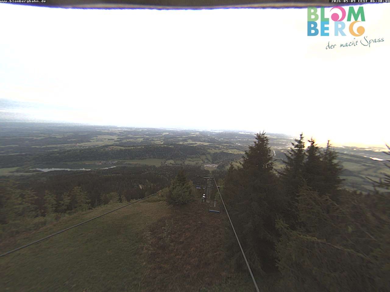 Archiv Foto Webcam Blomberglift (Bayern)