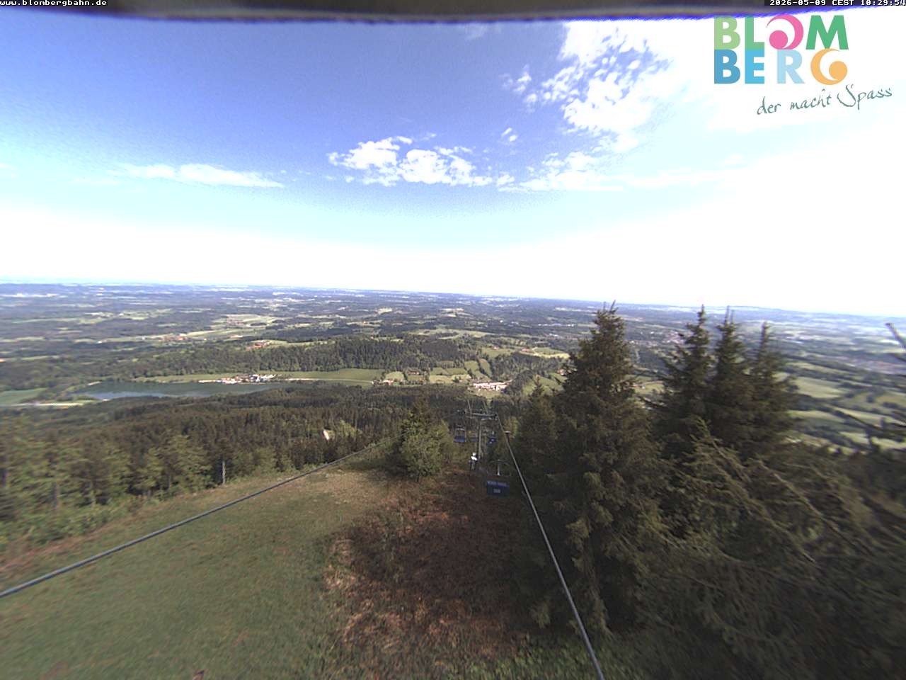 Archiv Foto Webcam Blomberglift (Bayern)