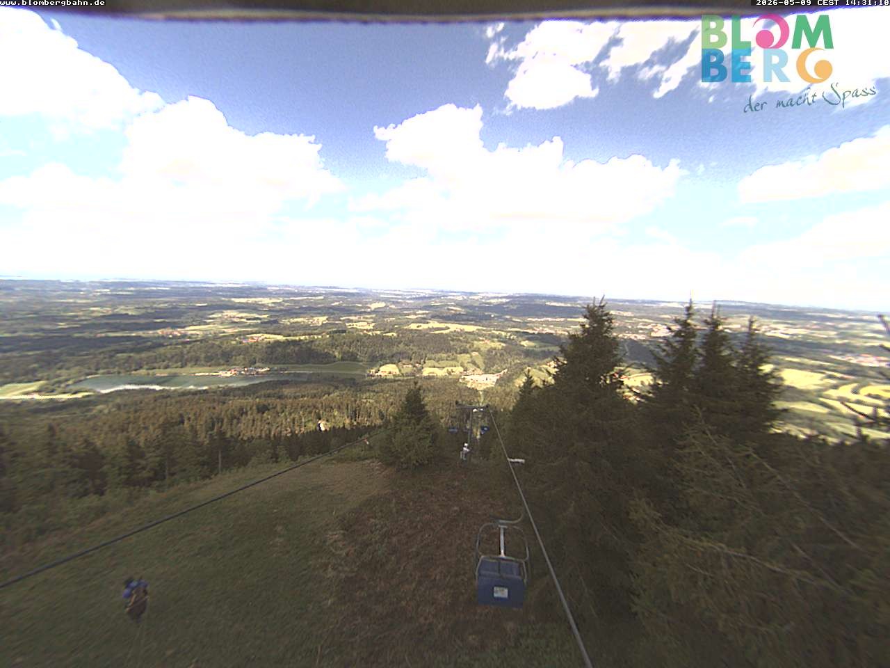 Archiv Foto Webcam Blomberglift (Bayern)