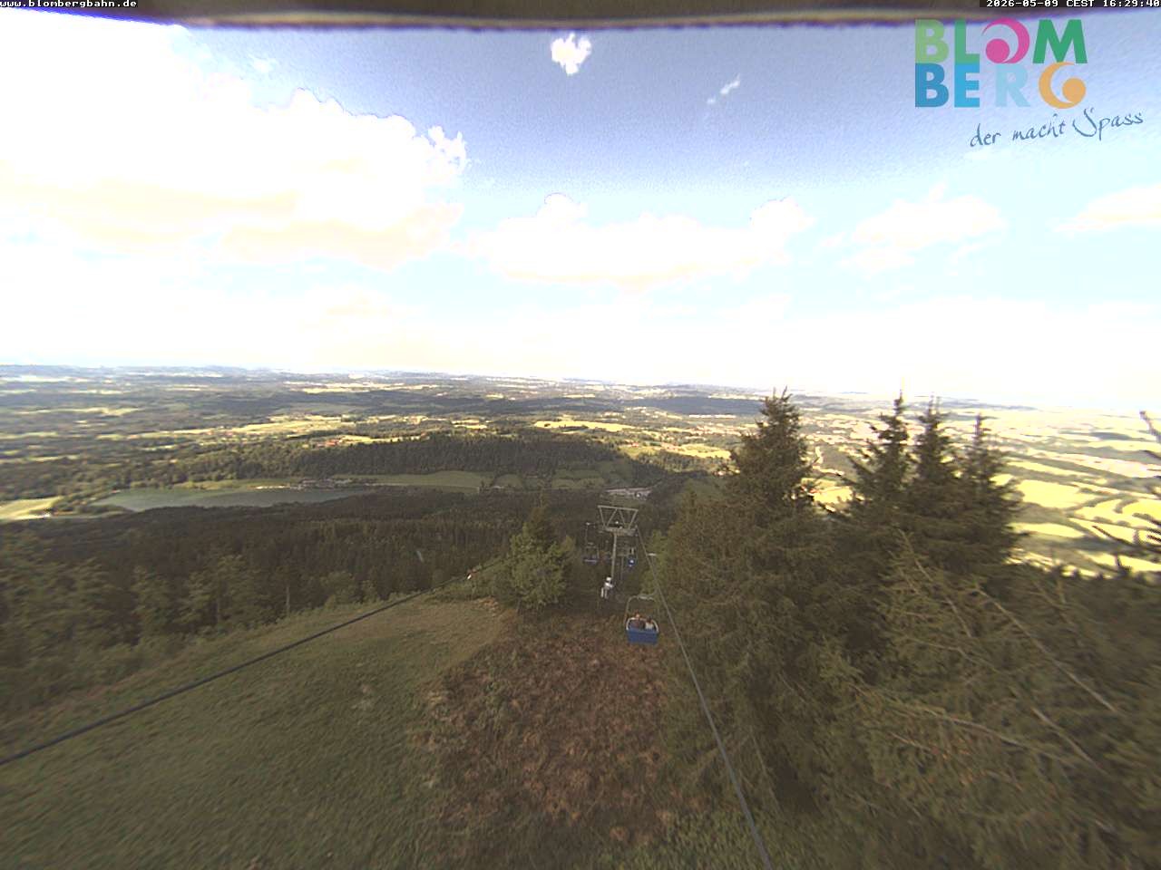 Archiv Foto Webcam Blomberglift (Bayern)