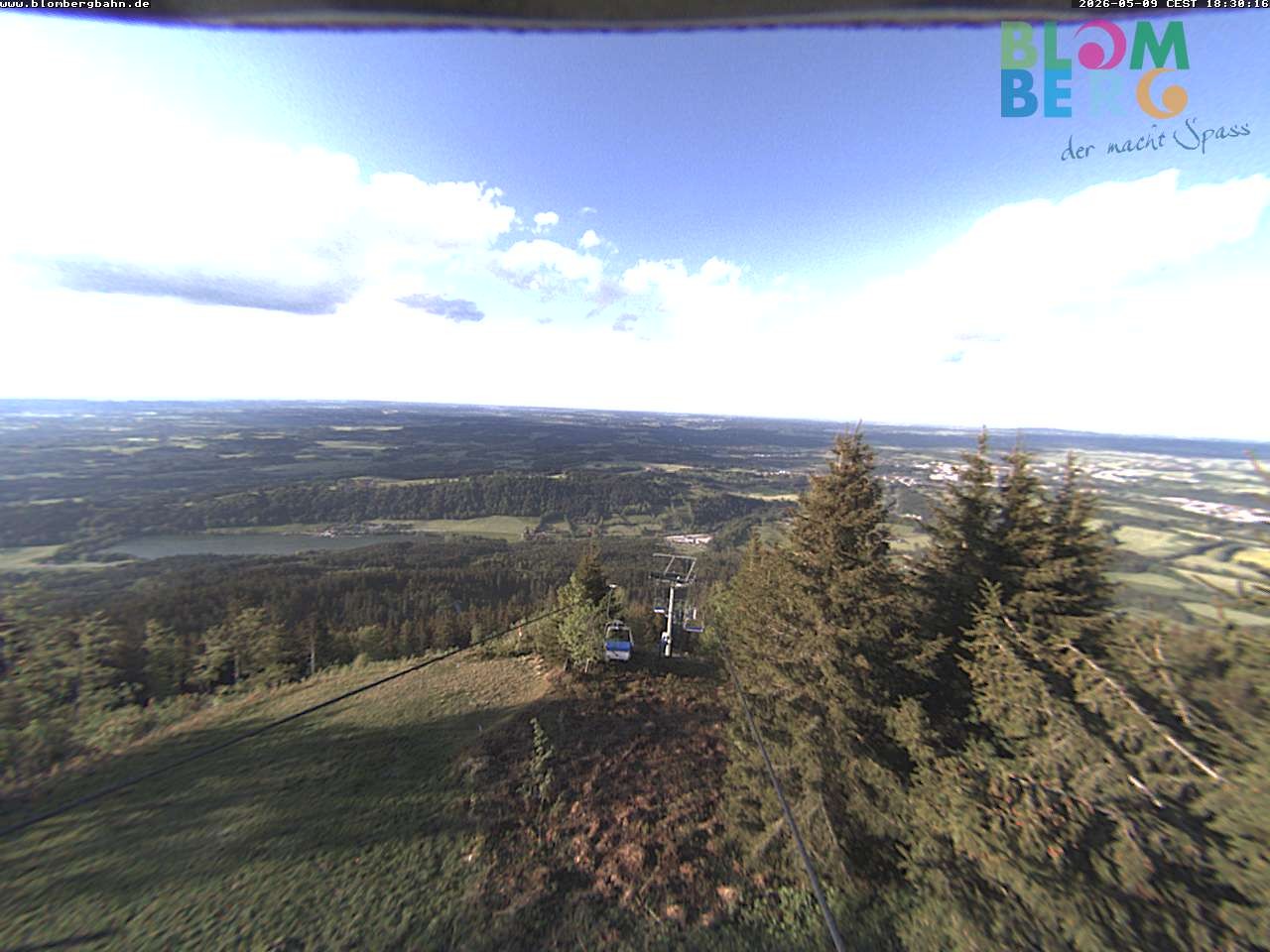 Archiv Foto Webcam Blomberglift (Bayern)
