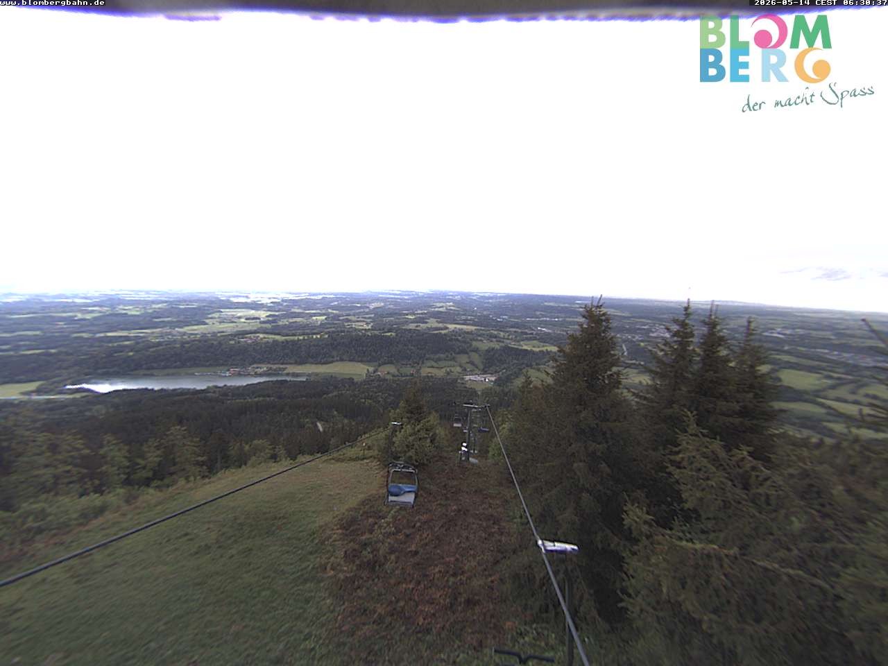 Archiv Foto Webcam Blomberglift (Bayern)