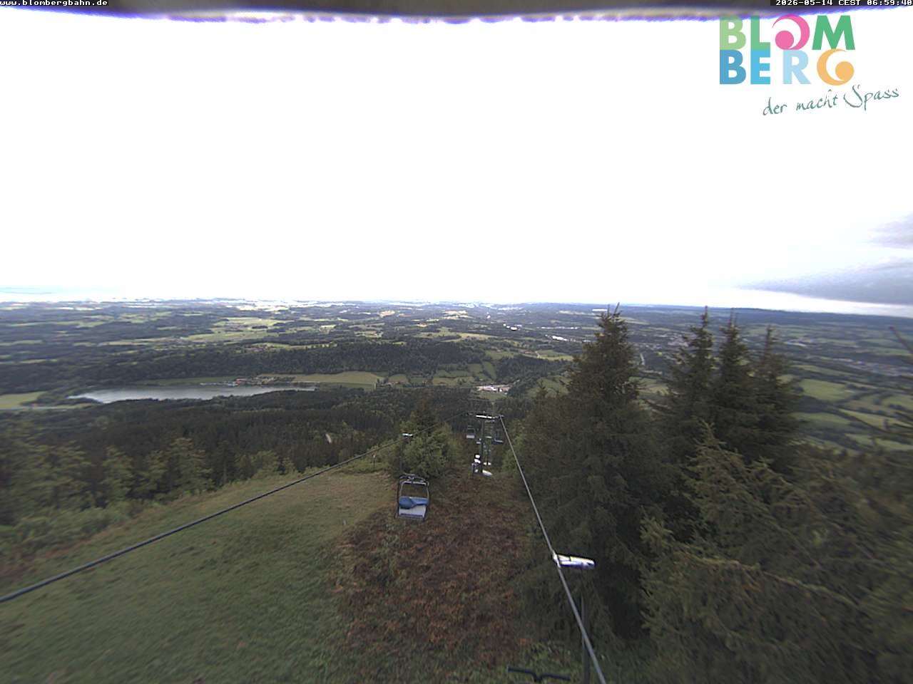 Archiv Foto Webcam Blomberglift (Bayern)