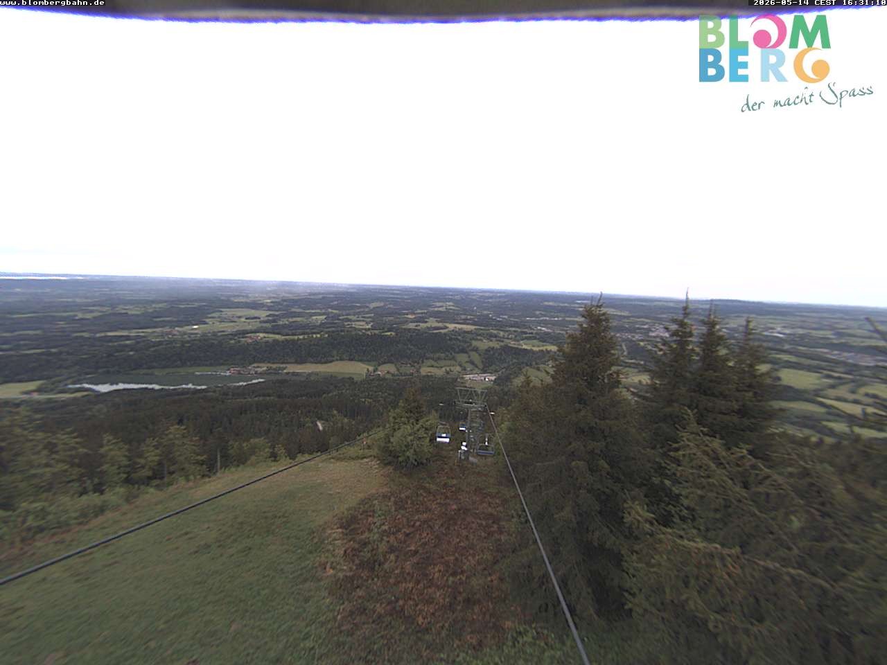 Archiv Foto Webcam Blomberglift (Bayern)