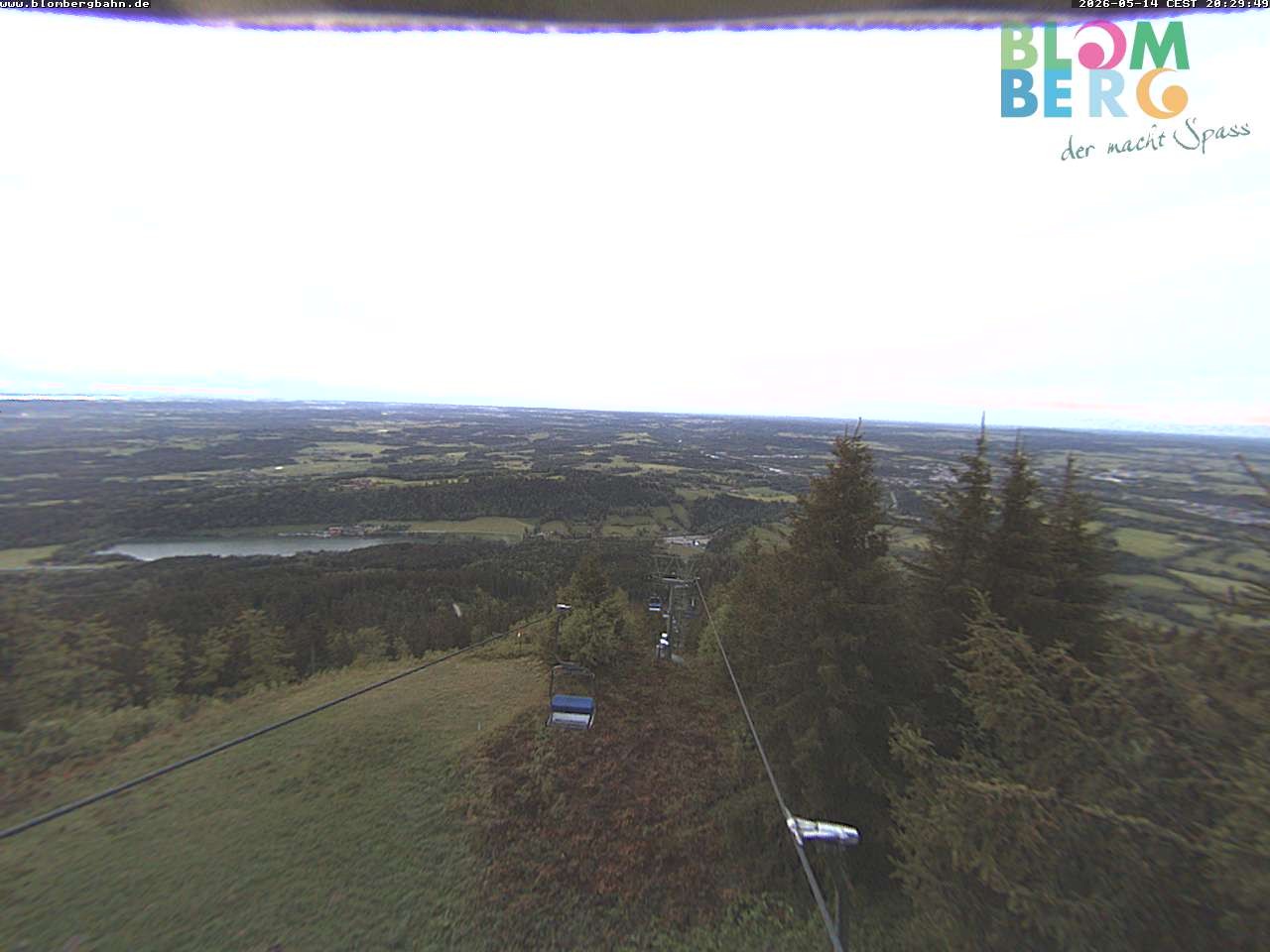 Archiv Foto Webcam Blomberglift (Bayern)