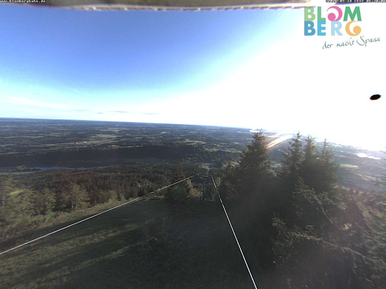 Archived image Webcam Blomberglift (Bavaria)