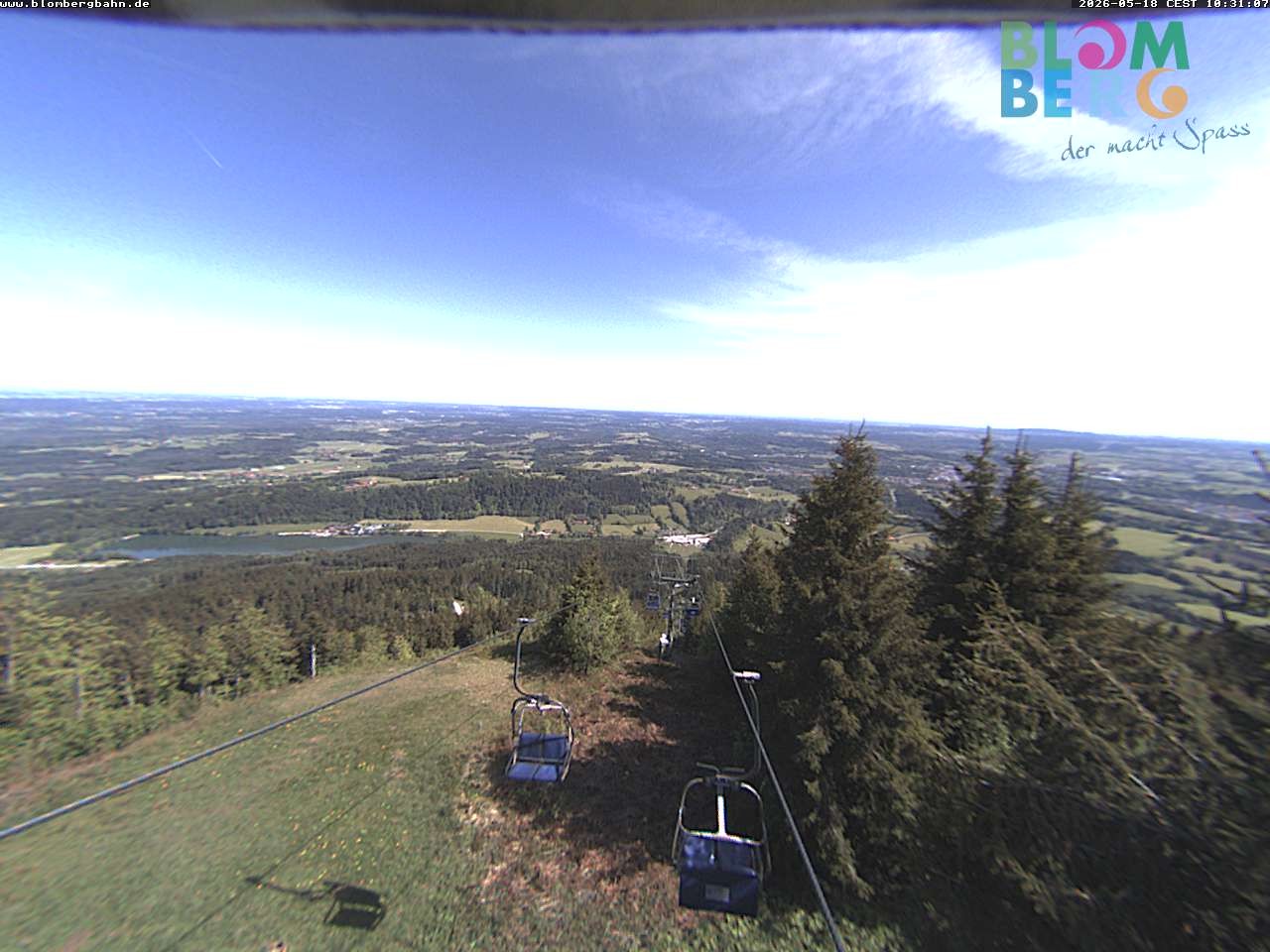 Archived image Webcam Blomberglift (Bavaria)