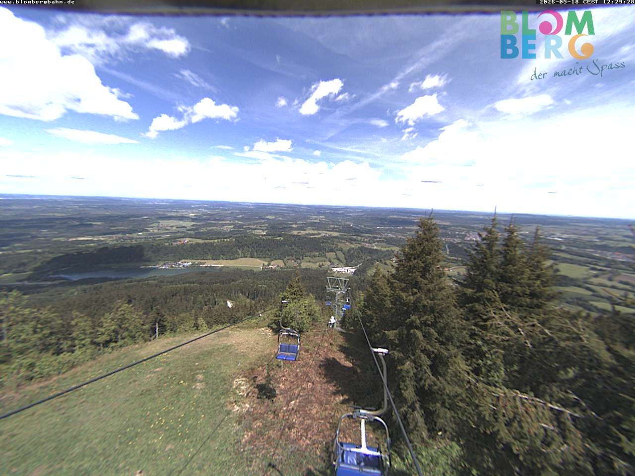 Archived image Webcam Blomberglift (Bavaria)