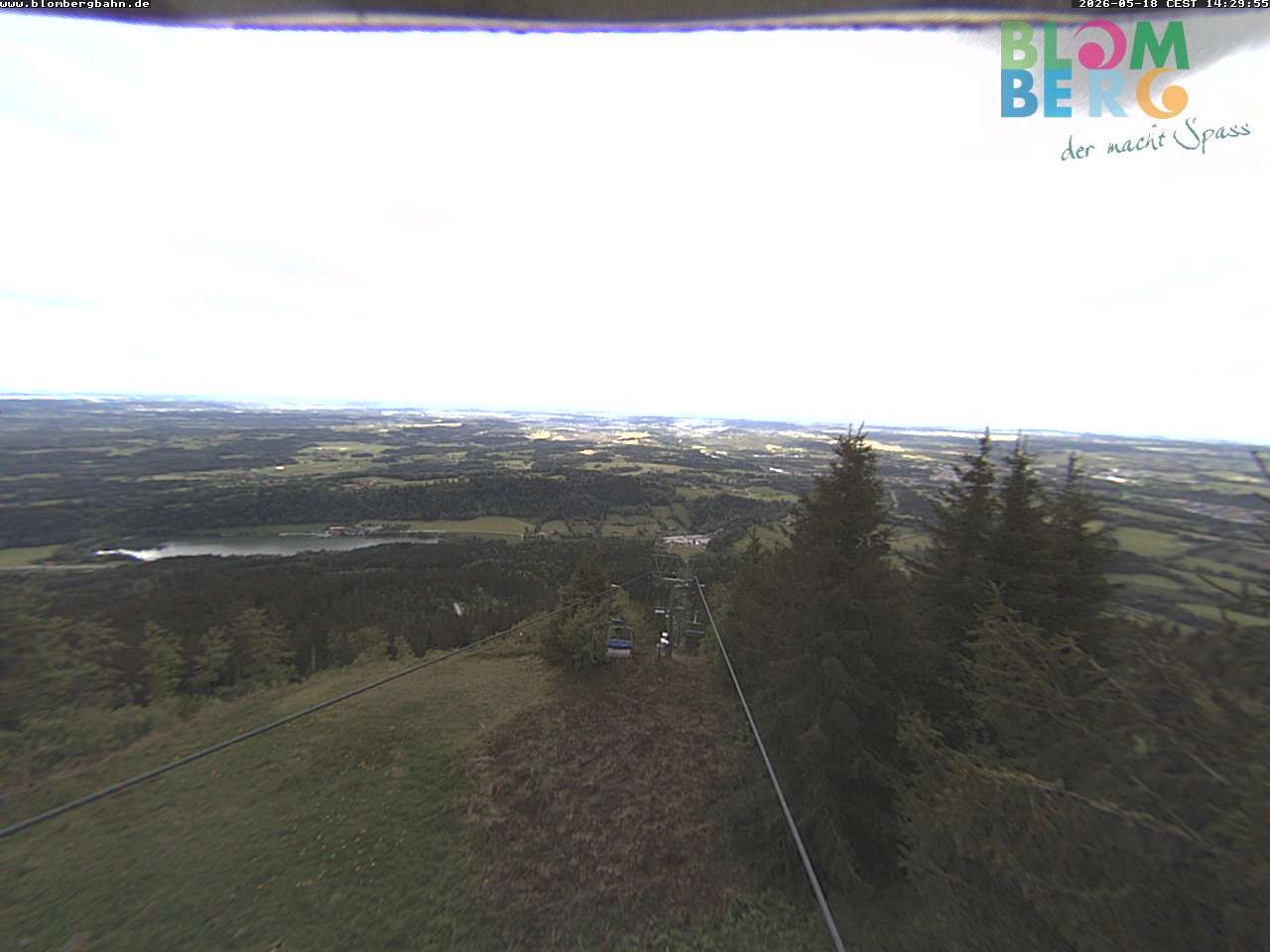 Archived image Webcam Blomberglift (Bavaria)
