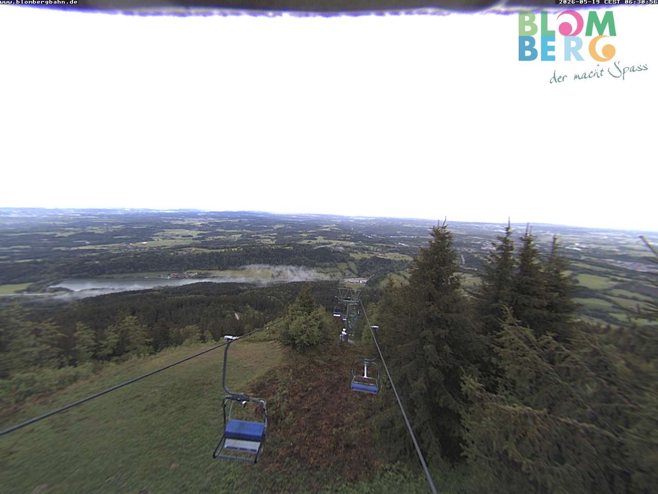 Archiv Foto Webcam Blomberglift (Bayern)