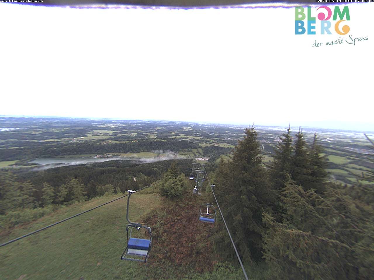Archiv Foto Webcam Blomberglift (Bayern)