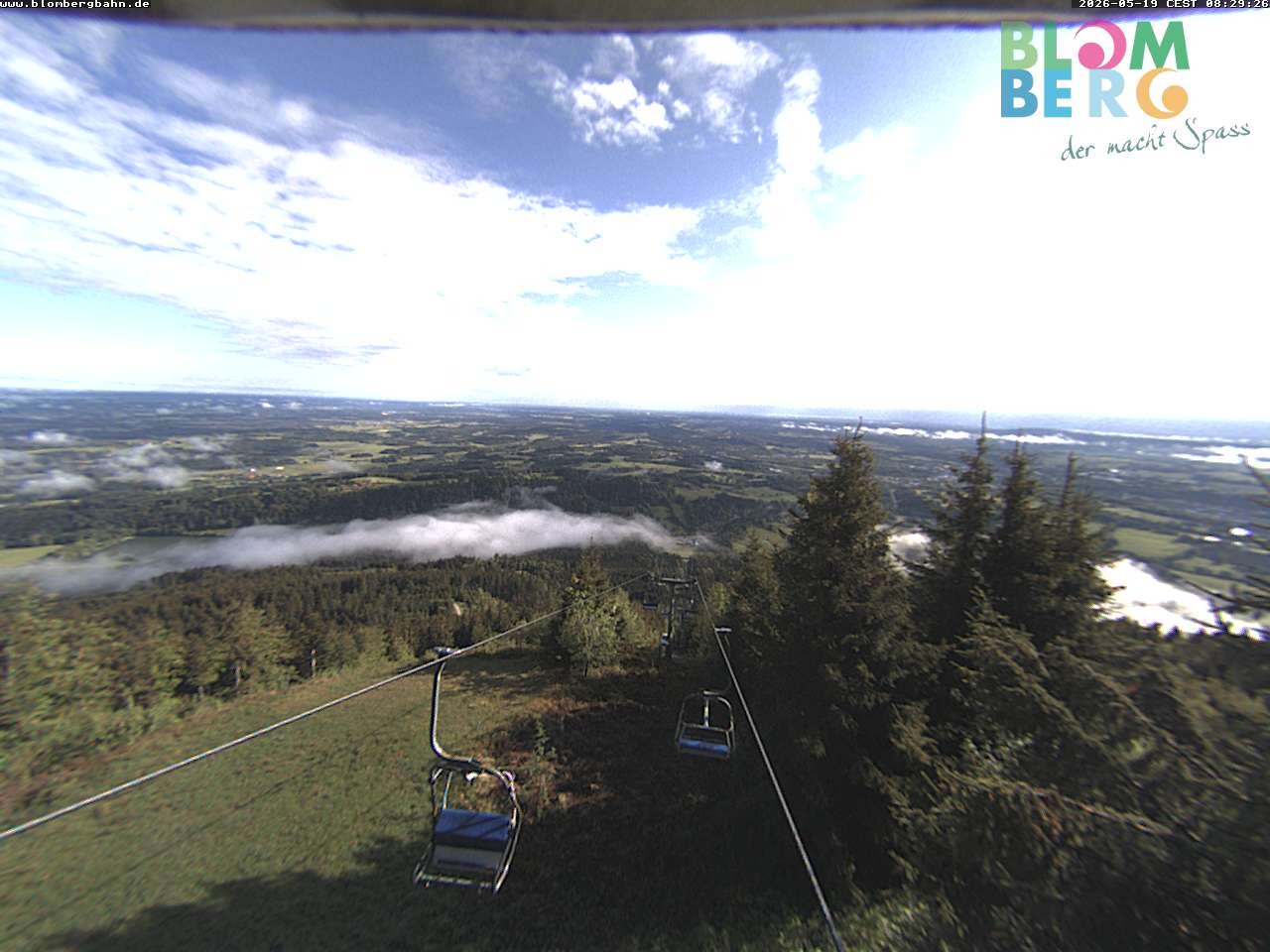 Archiv Foto Webcam Blomberglift (Bayern)